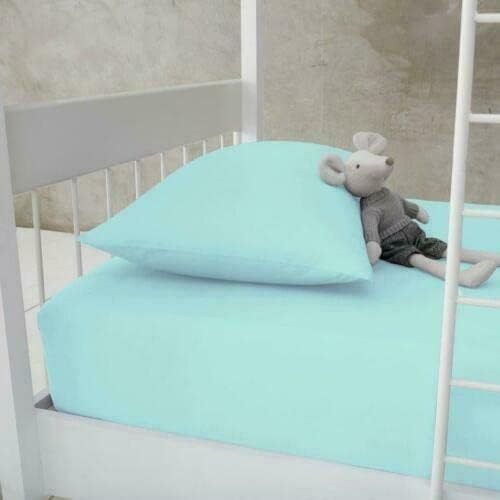 100% Polycotton 40cm Fitted Sheet Super Soft & Warm Cozy Fitted Sheets for Adjustable Bed Extra Deep Fitted Sheet
