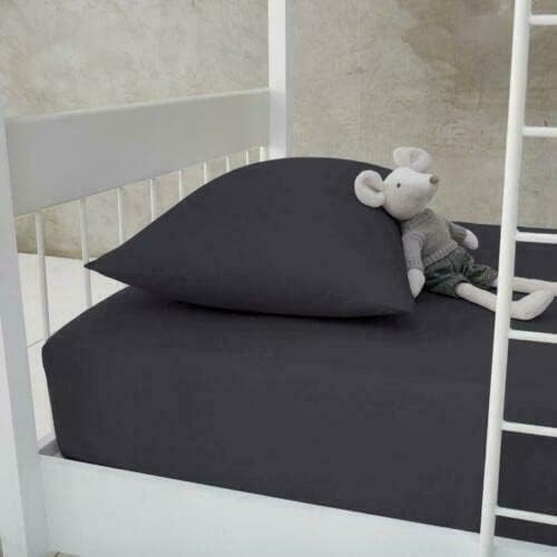 100% Polycotton 40cm Fitted Sheet Super Soft & Warm Cozy Fitted Sheets for Adjustable Bed Extra Deep Fitted Sheet