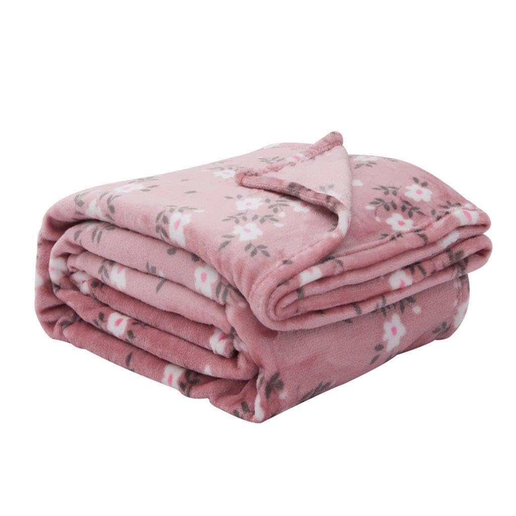 NFK Textile 100% Fleece Flannel Throw Blankets Ultimate Flannel Tartan Check Plaid Throws For Sofa Settee Bed Couch & Traveling Throw Blankets