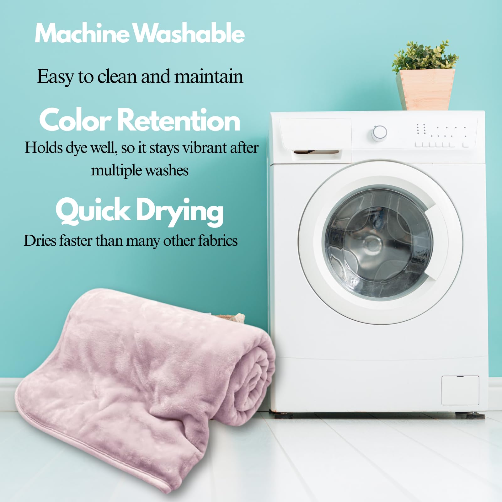 NFK TEXTILE Cozy Fleece Blankets & Luxurious Faux Fur Throws - Soft, Warm & Breathable Throws for Ultimate Comfort on Sofas & Bed