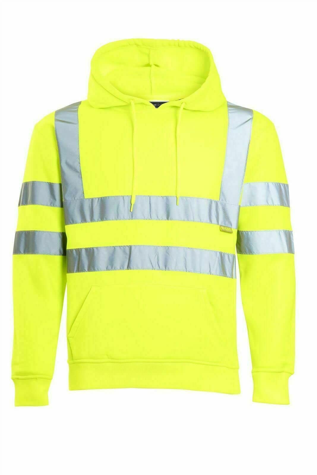 NFK TEXTILE Hi Viz Pullover Hoodie Workwear Tops Pullover Single and Double Tone High Visibility Security Hoody