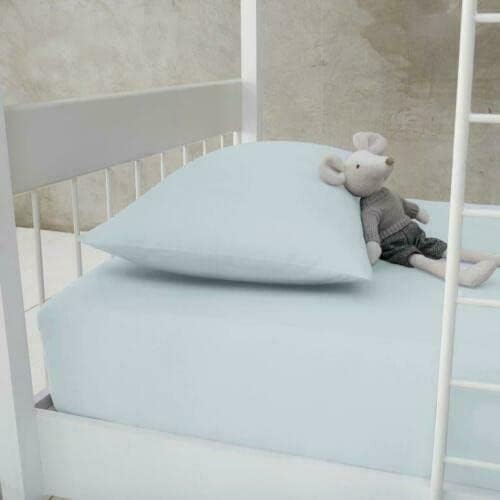 100% Polycotton 40cm Fitted Sheet Super Soft & Warm Cozy Fitted Sheets for Adjustable Bed Extra Deep Fitted Sheet