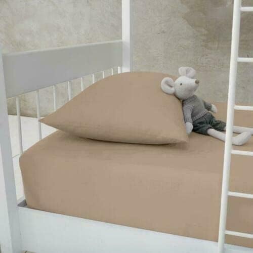 100% Polycotton 40cm Fitted Sheet Super Soft & Warm Cozy Fitted Sheets for Adjustable Bed Extra Deep Fitted Sheet