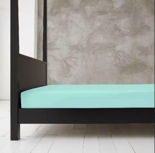 100% Polycotton 40cm Fitted Sheet Super Soft & Warm Cozy Fitted Sheets for Adjustable Bed Extra Deep Fitted Sheet