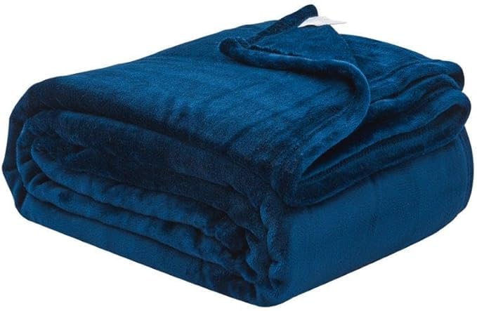 NFK Textile 100% Fleece Flannel Throw Blankets Ultimate Flannel Tartan Check Plaid Throws For Sofa Settee Bed Couch & Traveling Throw Blankets