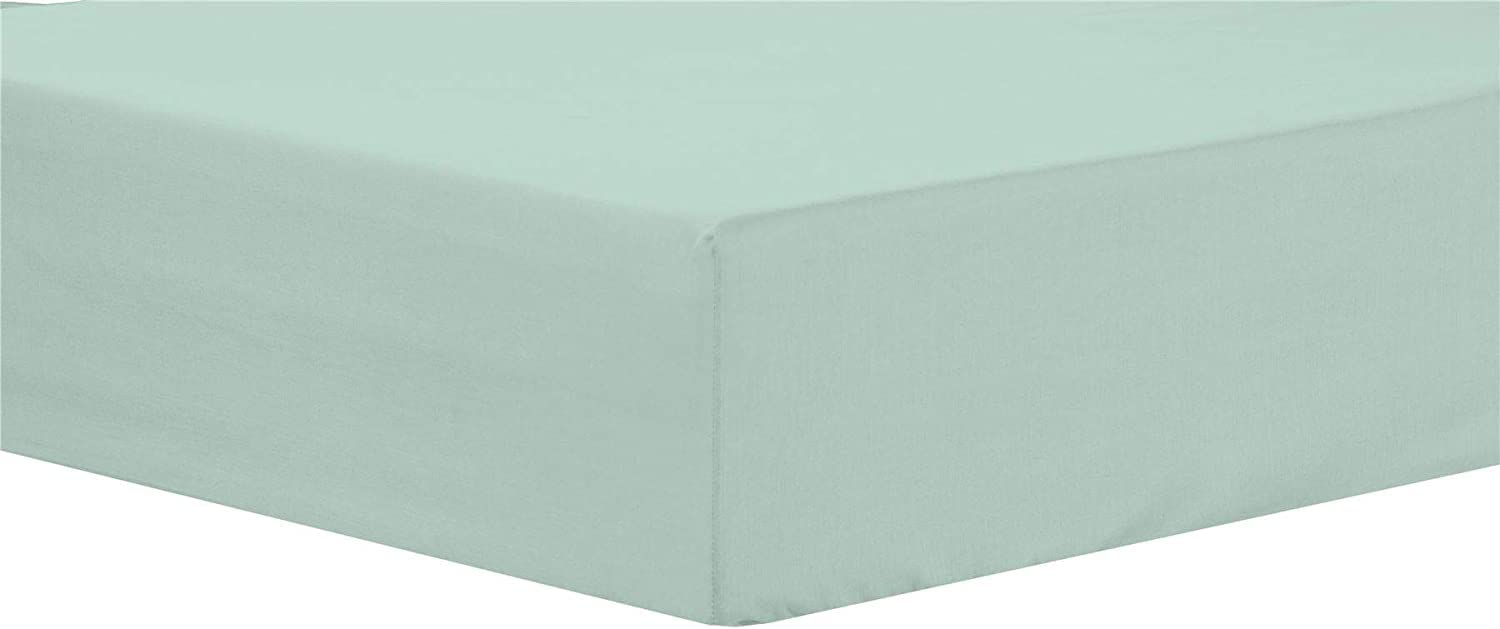 NFK TEXTILE Plain Style PolyCotton Fitted Bedsheets with Long-Lasting Color and Easy Care Bedding Fitted Sheets