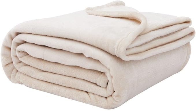 NFK Textile 100% Fleece Flannel Throw Blankets Ultimate Flannel Tartan Check Plaid Throws For Sofa Settee Bed Couch & Traveling Throw Blankets