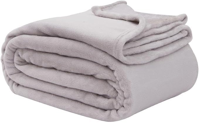 NFK Textile 100% Fleece Flannel Throw Blankets Ultimate Flannel Tartan Check Plaid Throws For Sofa Settee Bed Couch & Traveling Throw Blankets