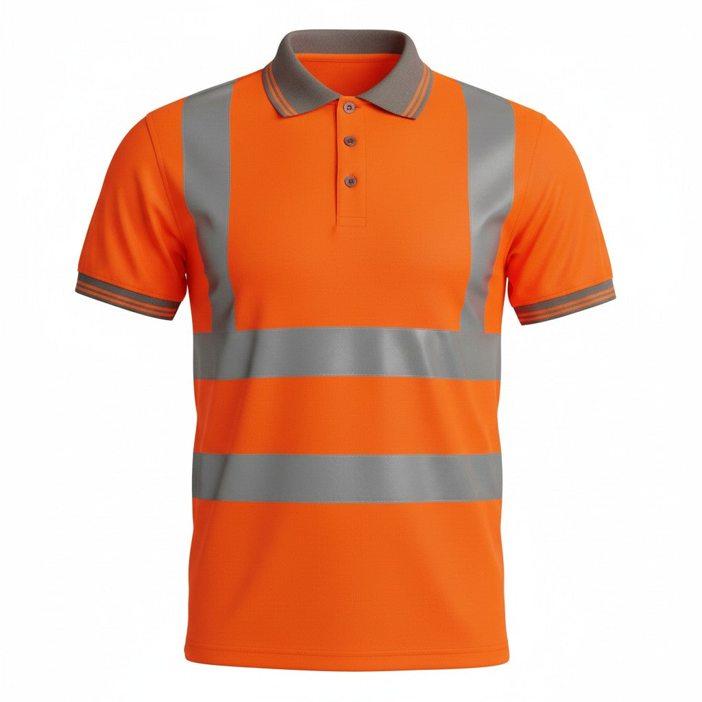 NFK Hi-Vis Reflective Polo Shirt
