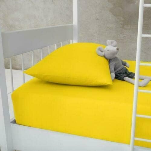 100% Polycotton 40cm Fitted Sheet Super Soft & Warm Cozy Fitted Sheets for Adjustable Bed Extra Deep Fitted Sheet