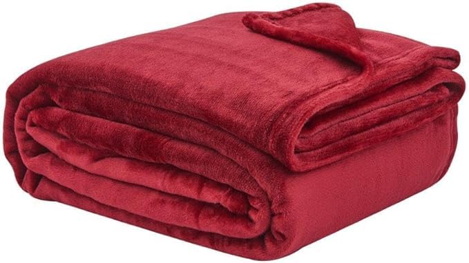 NFK Textile 100% Fleece Flannel Throw Blankets Ultimate Flannel Tartan Check Plaid Throws For Sofa Settee Bed Couch & Traveling Throw Blankets