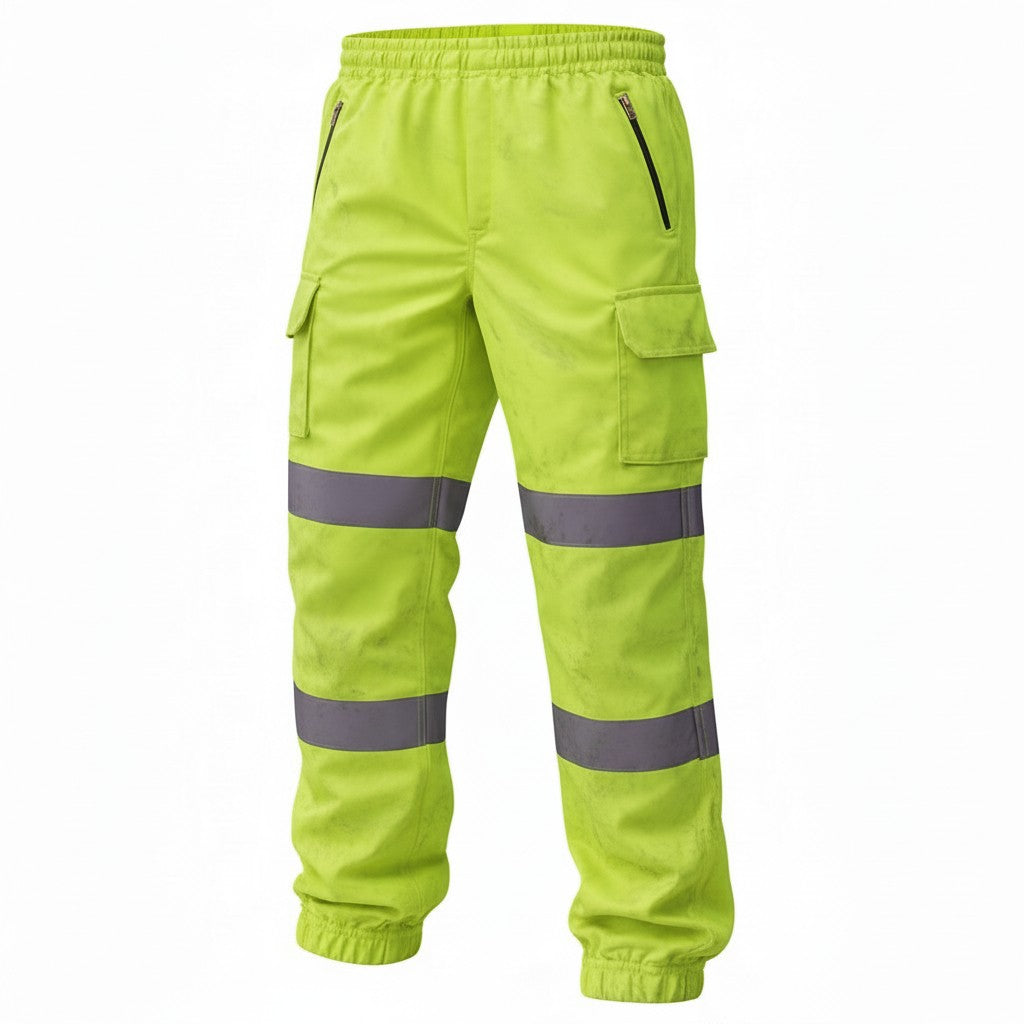 NFK Hi-Vis Reflective Work Trousers