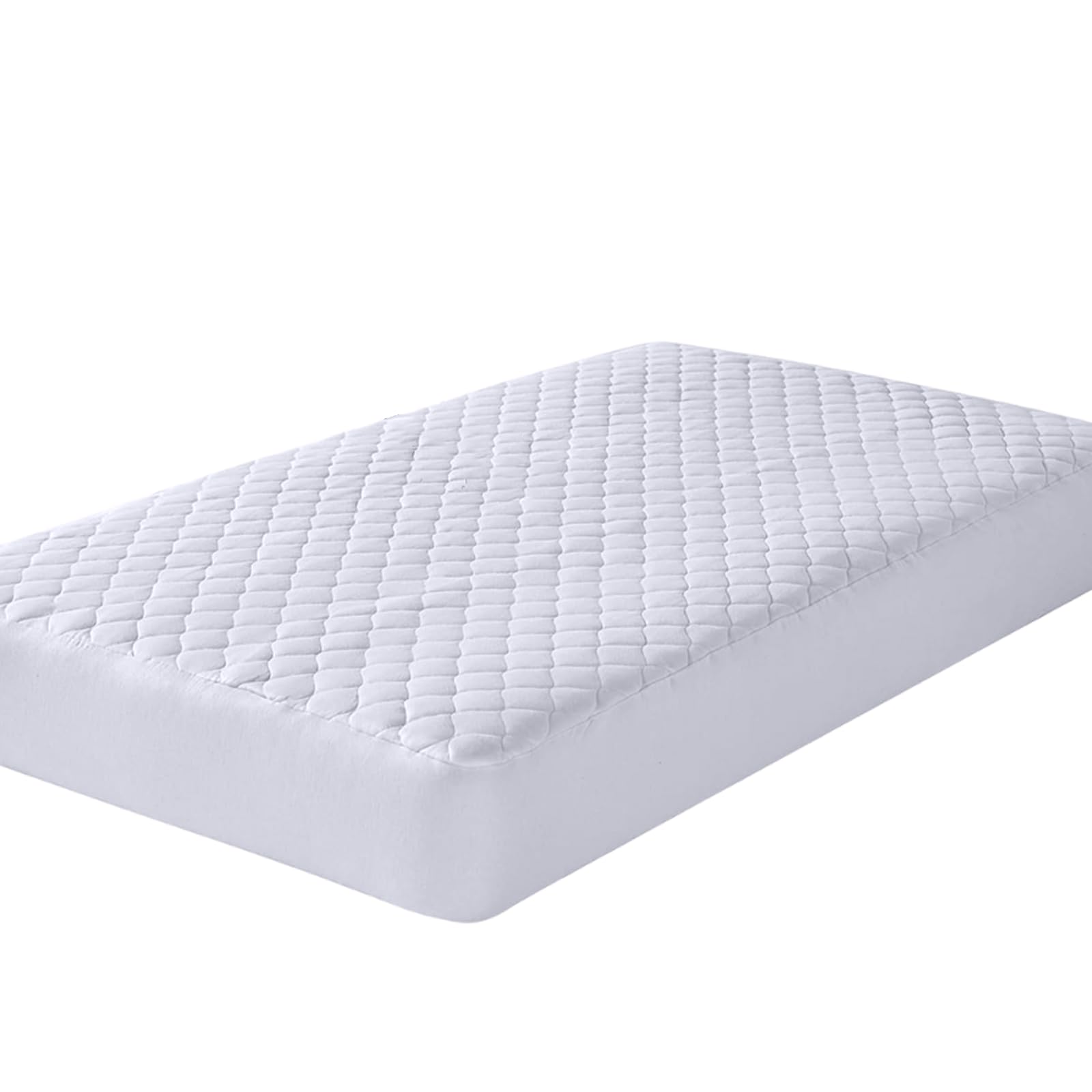 Waterproof Mattress Protector 3 Layered Quilted 30 cm Deep Bed Fitted Sheet Soft Warm & Cozy Breathable Mattress Protector for Bed