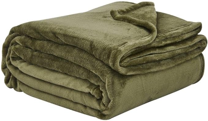 NFK Textile 100% Fleece Flannel Throw Blankets Ultimate Flannel Tartan Check Plaid Throws For Sofa Settee Bed Couch & Traveling Throw Blankets