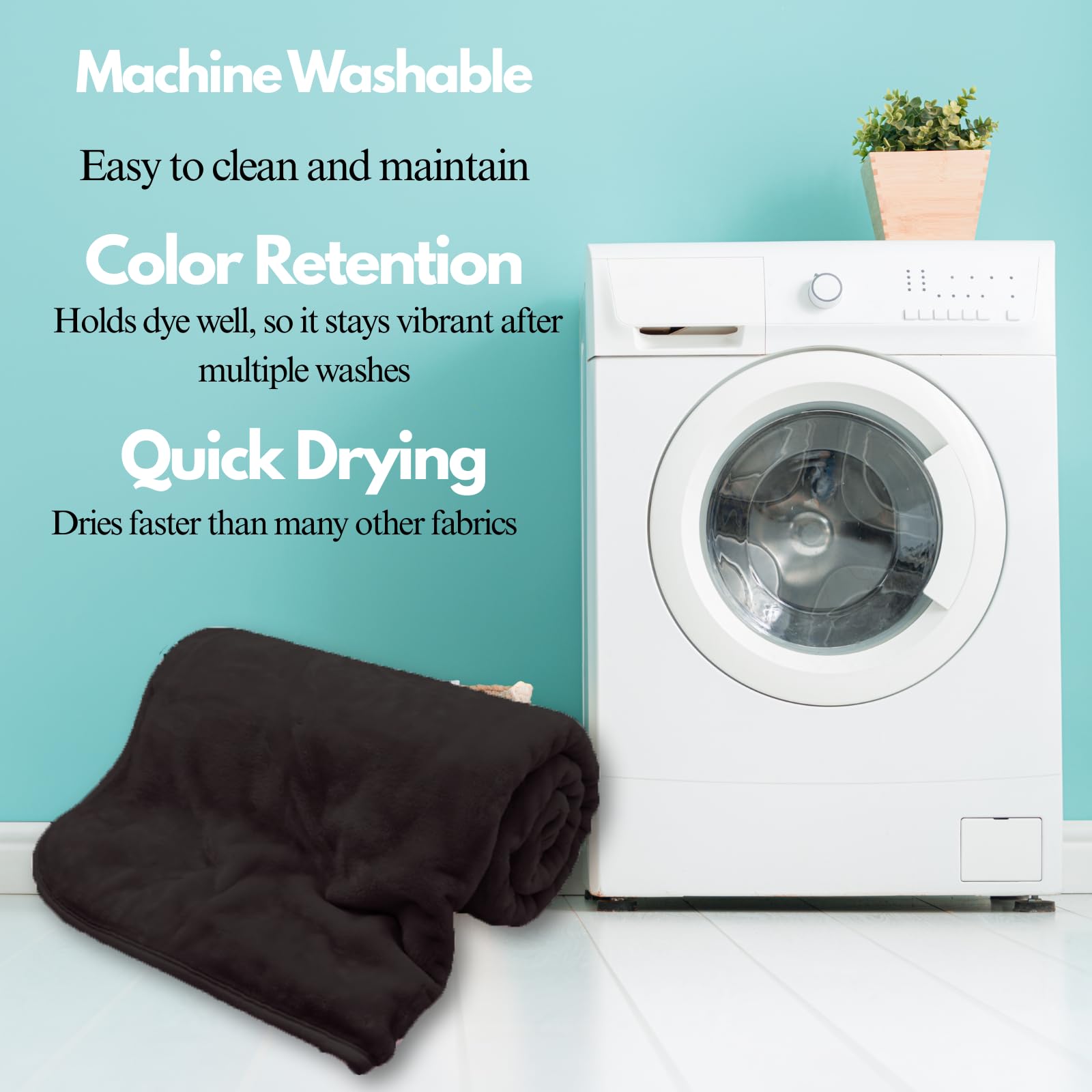 NFK TEXTILE Cozy Fleece Blankets & Luxurious Faux Fur Throws - Soft, Warm & Breathable Throws for Ultimate Comfort on Sofas & Bed