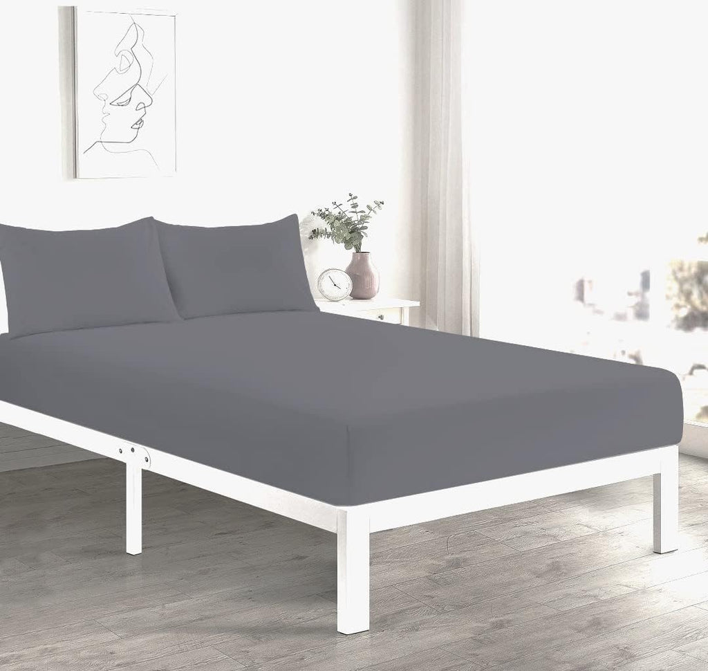 NFK 100% Polycotton 40cm Deep Fitted Sheet