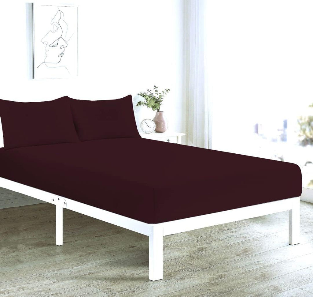 NFK 100% Polycotton 40cm Deep Fitted Sheet