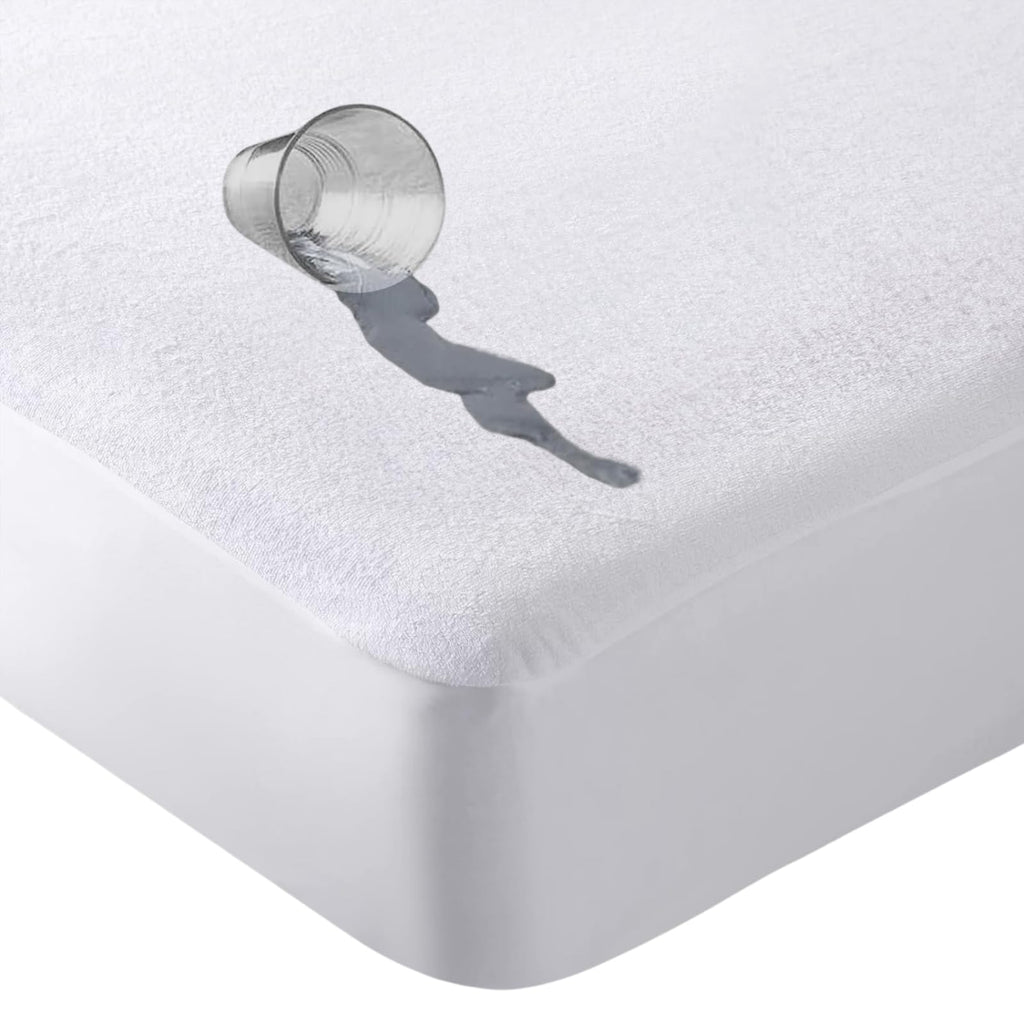 NFK Terry Cotton Waterproof Mattress Protector