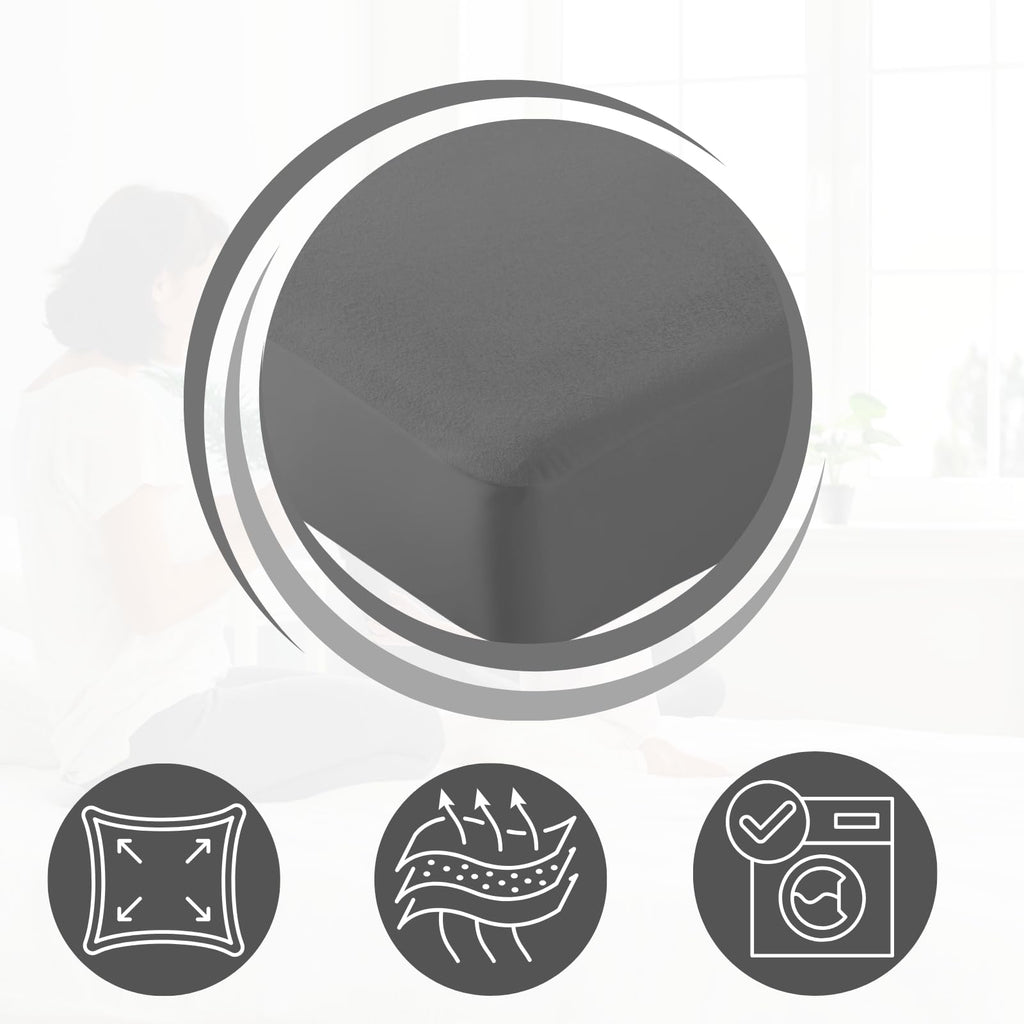 NFK Terry Cotton Waterproof Mattress Protector