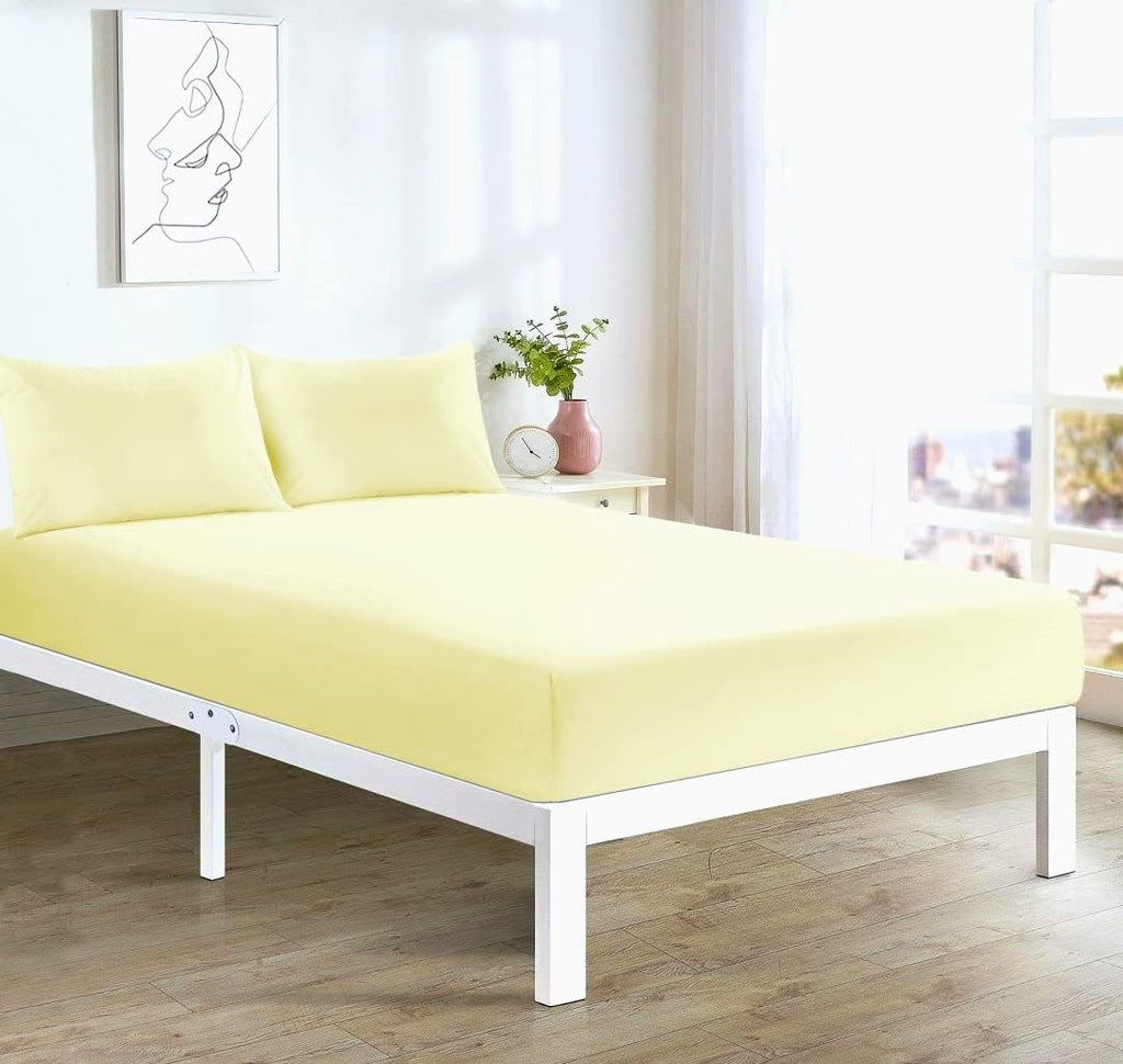 NFK 100% Polycotton 40cm Deep Fitted Sheet