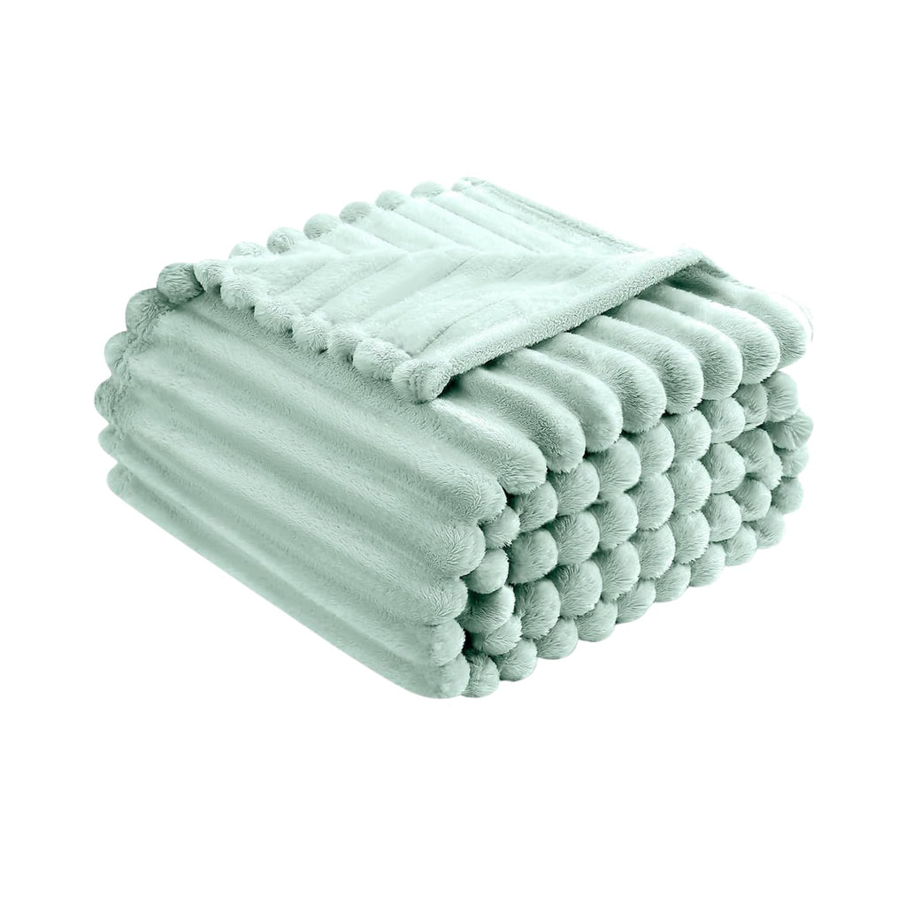 NFK Luxury Chunky Ribbed Throw Blanket