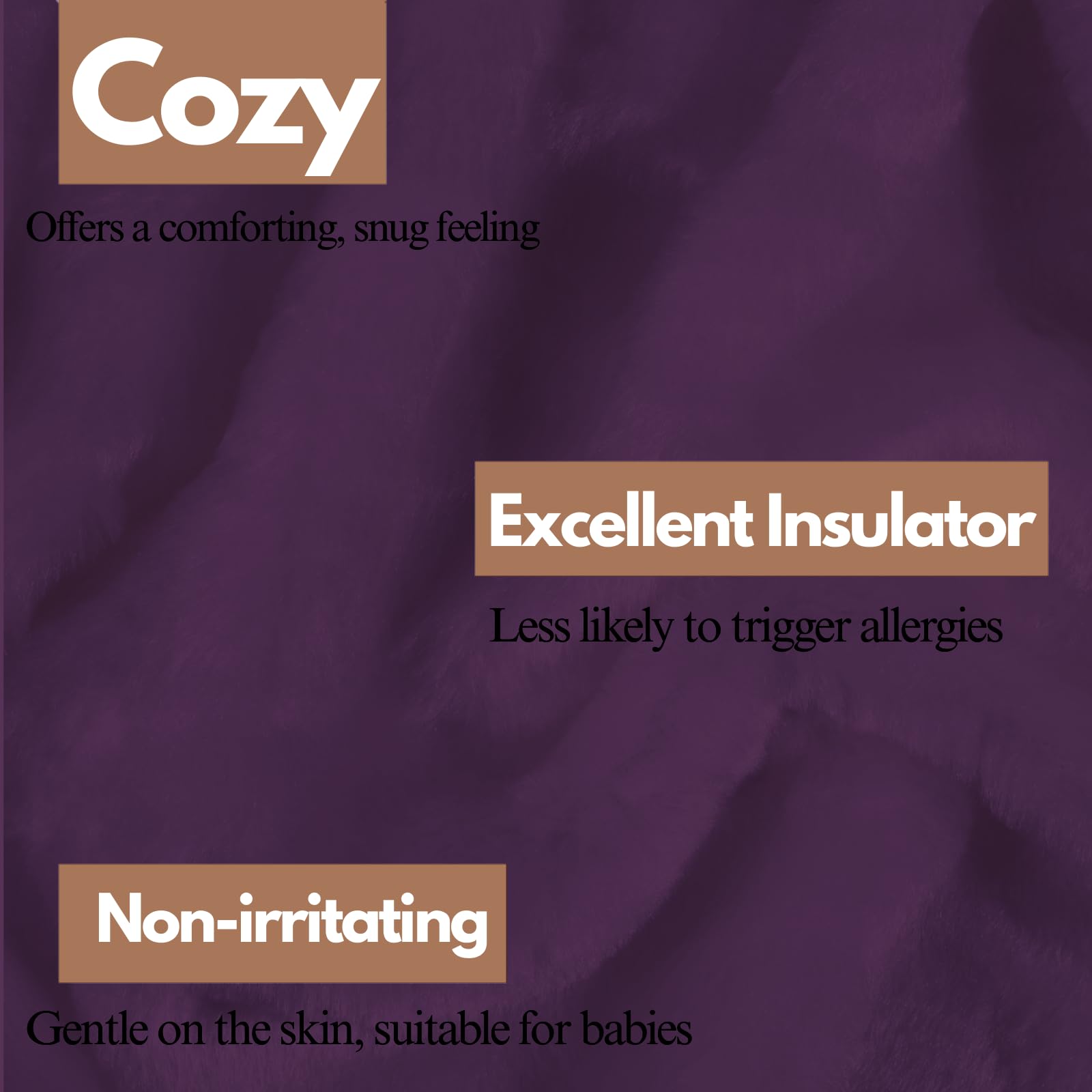 NFK TEXTILE Cozy Fleece Blankets & Luxurious Faux Fur Throws - Soft, Warm & Breathable Throws for Ultimate Comfort on Sofas & Bed