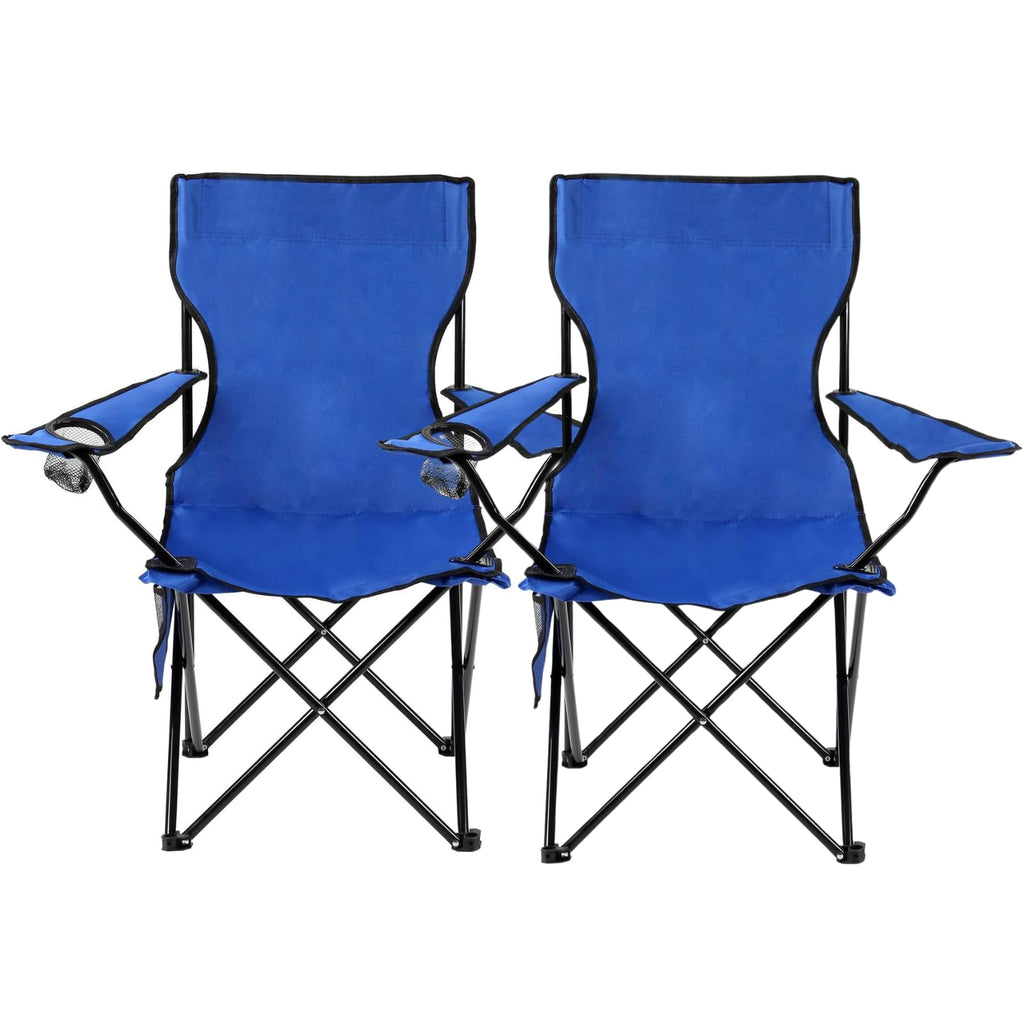 NFK Set of 2 Folding Camping Chairs