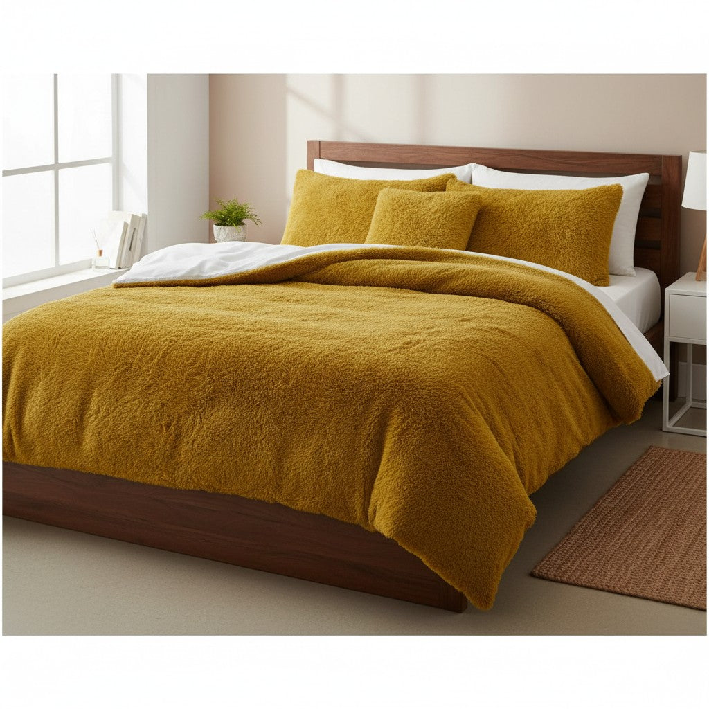 NFK Snuggle Scape Fleece Duvet Cover Set