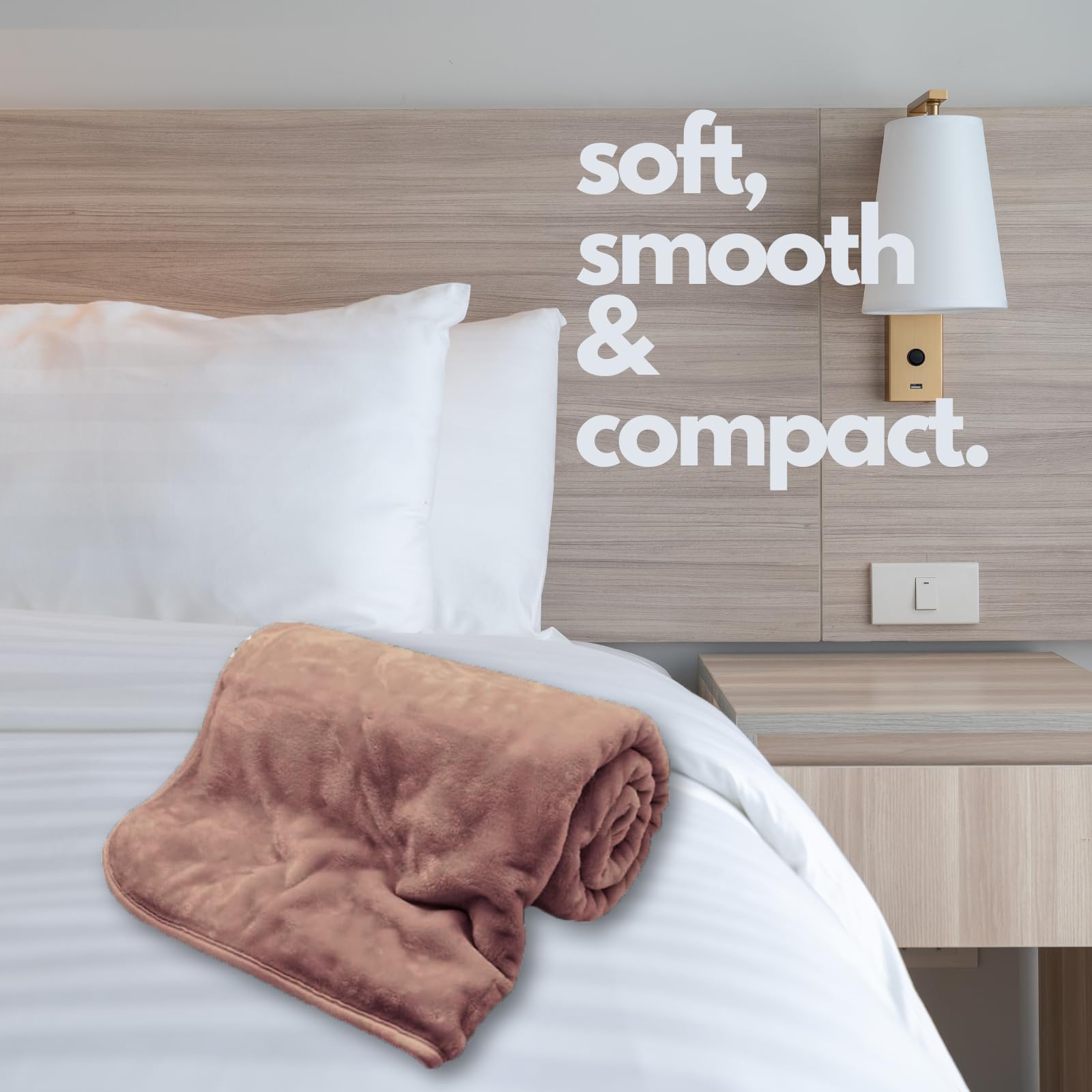 NFK TEXTILE Cozy Fleece Blankets & Luxurious Faux Fur Throws - Soft, Warm & Breathable Throws for Ultimate Comfort on Sofas & Bed