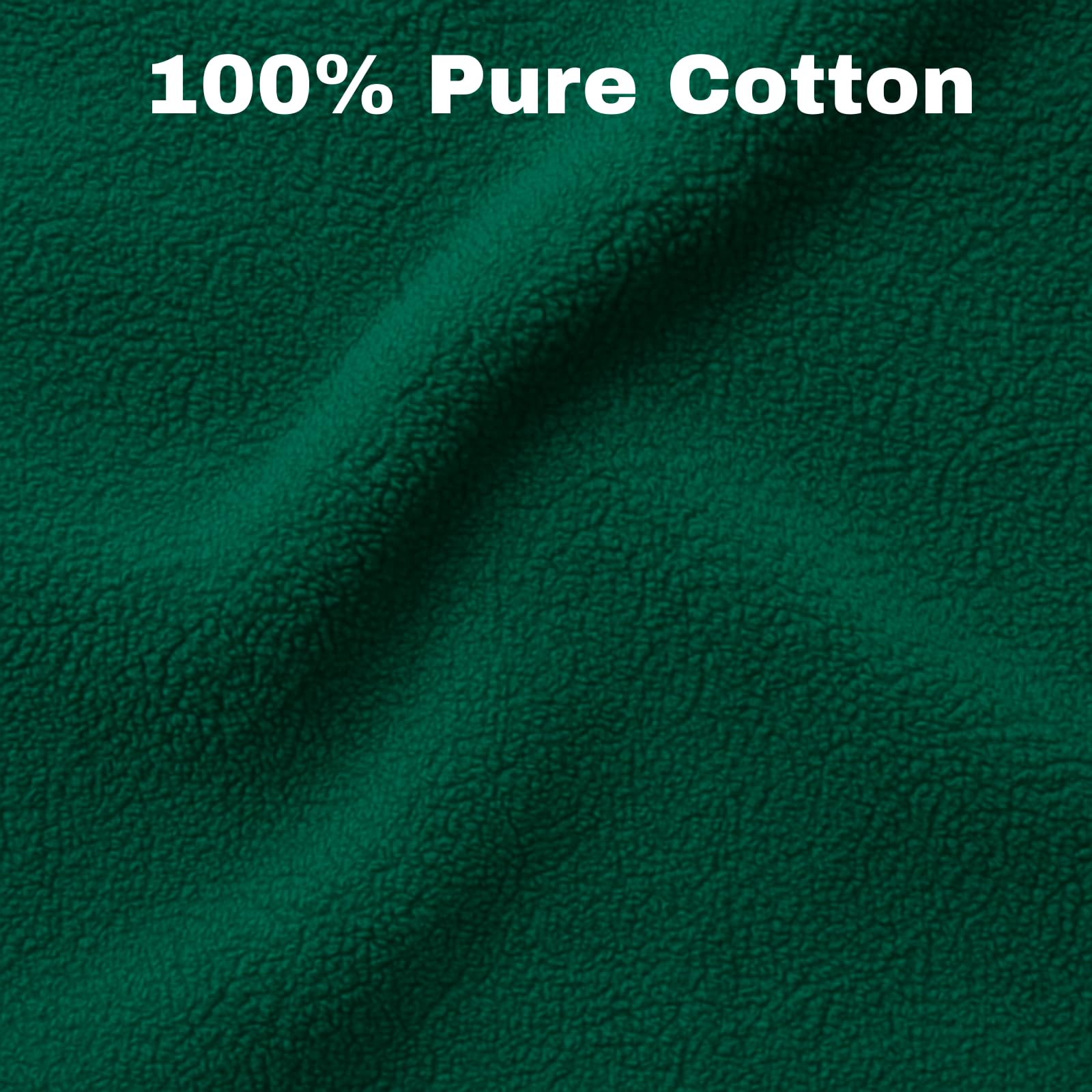 NFK Textile Bathrobes 100% Egyptian Cotton soft Terry Toweling Luxury Dressing Gown Unisex Hooded Bathrobes Extra Absorbent 650 GSM Cosy Dressing Gown Housecoat Nightwear