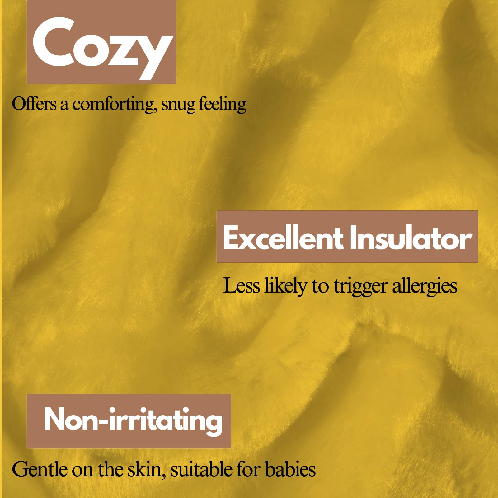 NFK TEXTILE Cozy Fleece Blankets & Luxurious Faux Fur Throws - Soft, Warm & Breathable Throws for Ultimate Comfort on Sofas & Bed