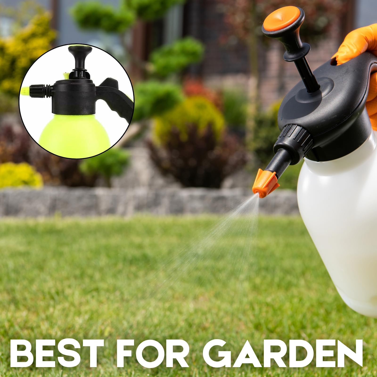 Pressure Sprayer for Gardening 2L, 5L, 8L, Watering, Weed Control & Chemical Spray