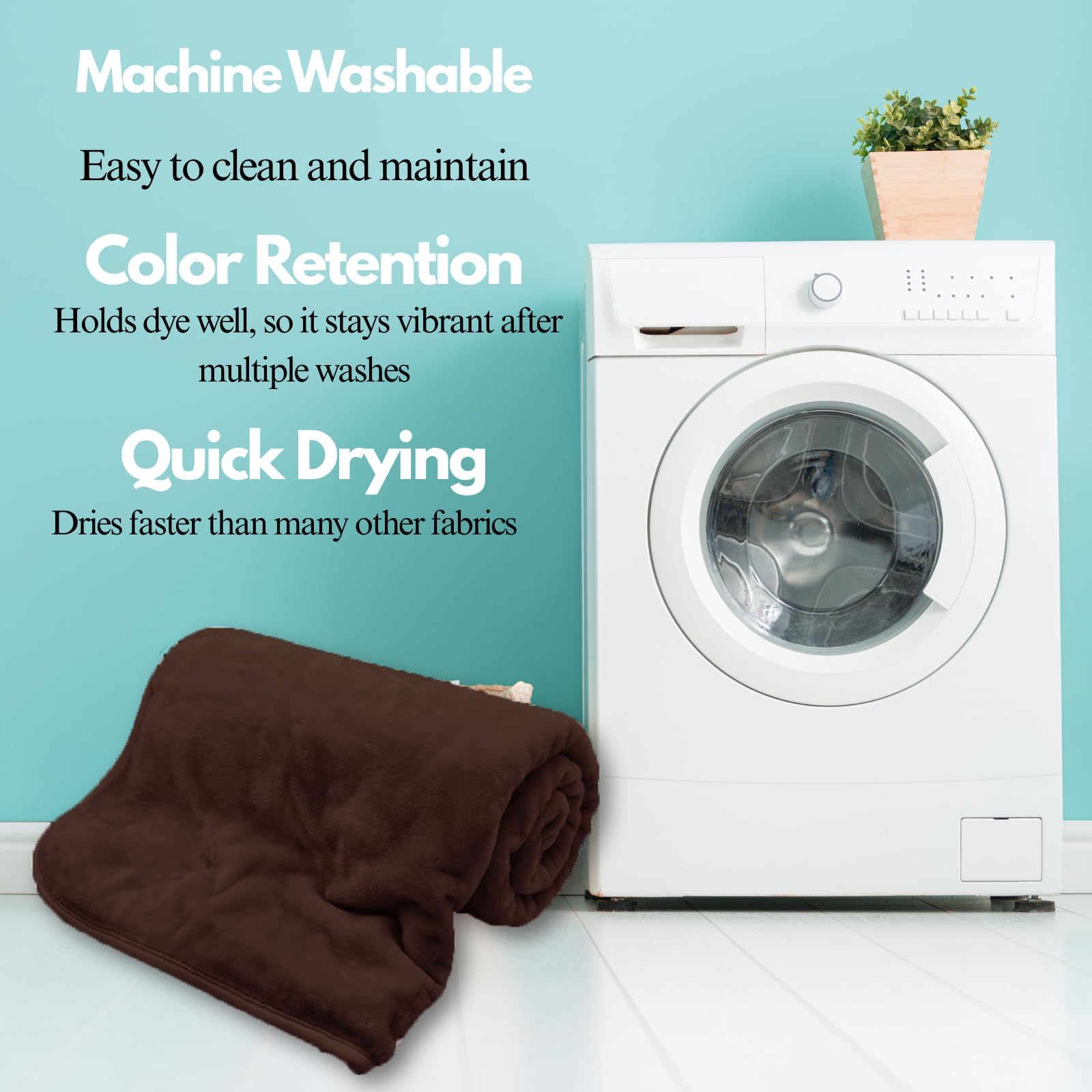 NFK TEXTILE Cozy Fleece Blankets & Luxurious Faux Fur Throws - Soft, Warm & Breathable Throws for Ultimate Comfort on Sofas & Bed