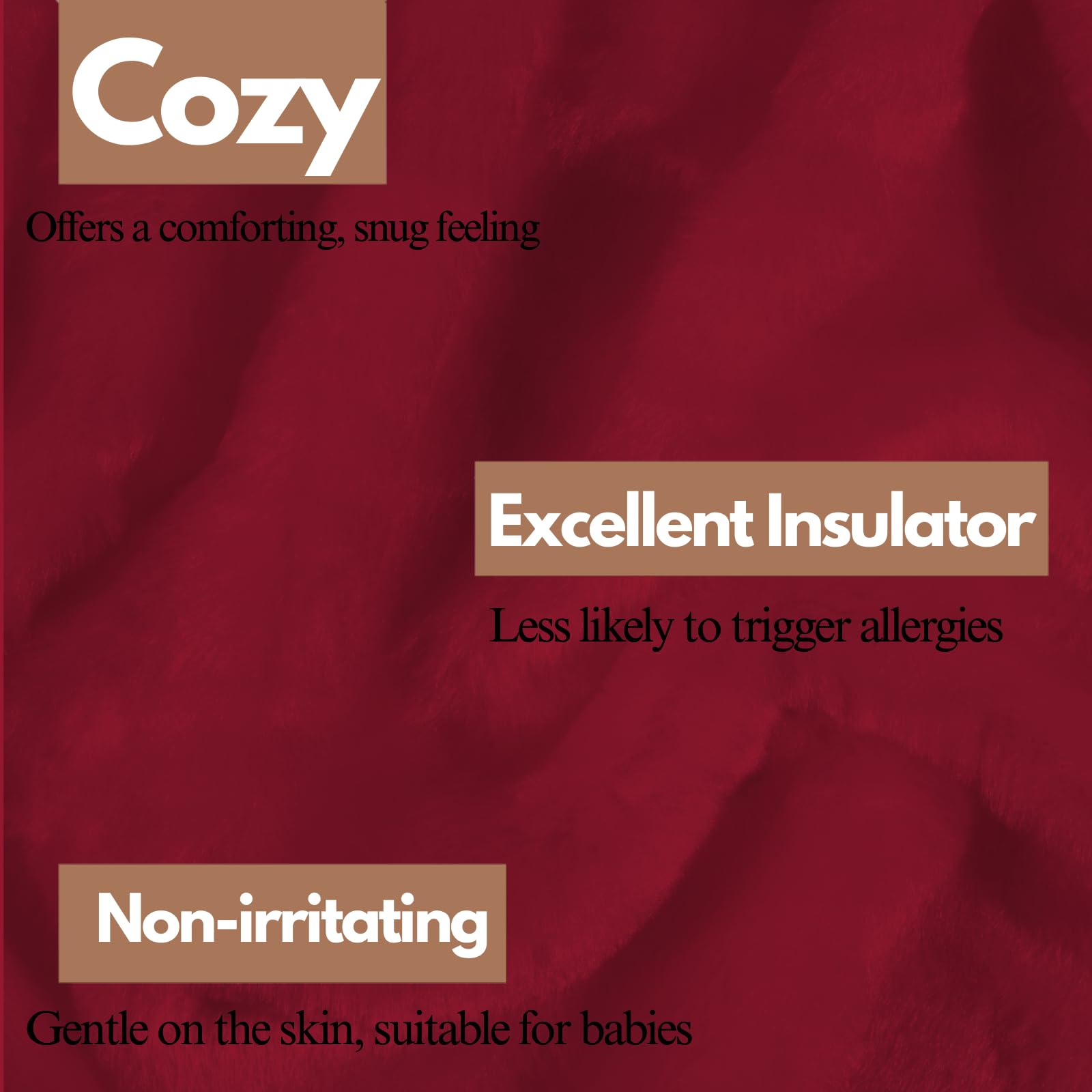 NFK TEXTILE Cozy Fleece Blankets & Luxurious Faux Fur Throws - Soft, Warm & Breathable Throws for Ultimate Comfort on Sofas & Bed