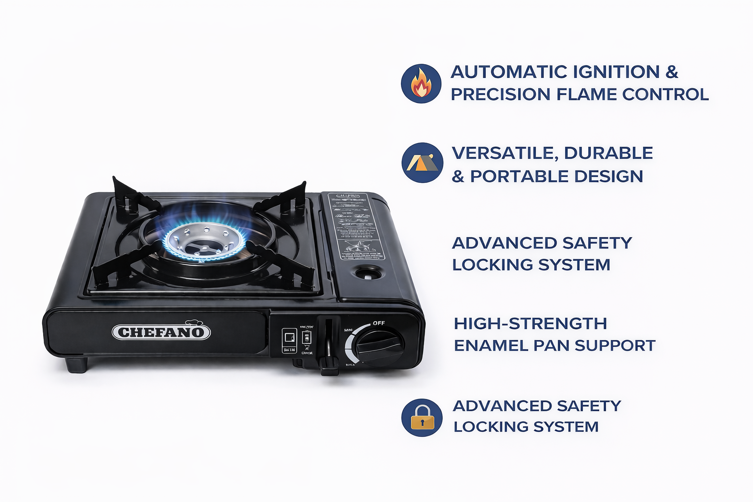 NFK Portable Butane Camping Stove
