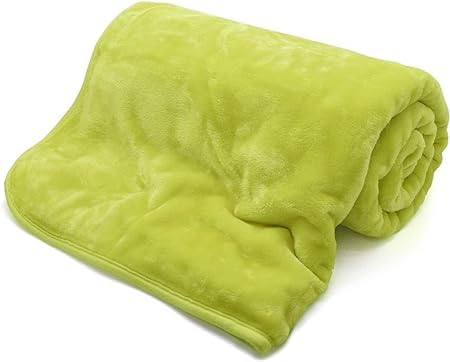 NFK Faux Fur Fleece Throw Blanket