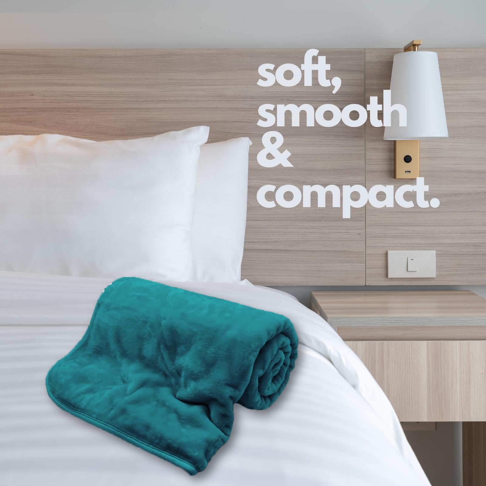 NFK TEXTILE Cozy Fleece Blankets & Luxurious Faux Fur Throws - Soft, Warm & Breathable Throws for Ultimate Comfort on Sofas & Bed