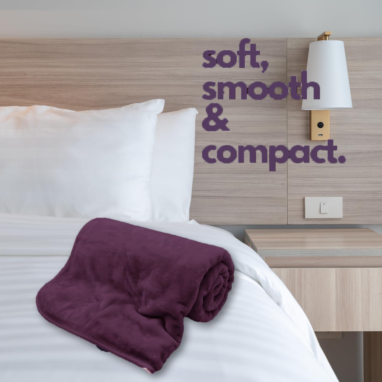 NFK TEXTILE Cozy Fleece Blankets & Luxurious Faux Fur Throws - Soft, Warm & Breathable Throws for Ultimate Comfort on Sofas & Bed