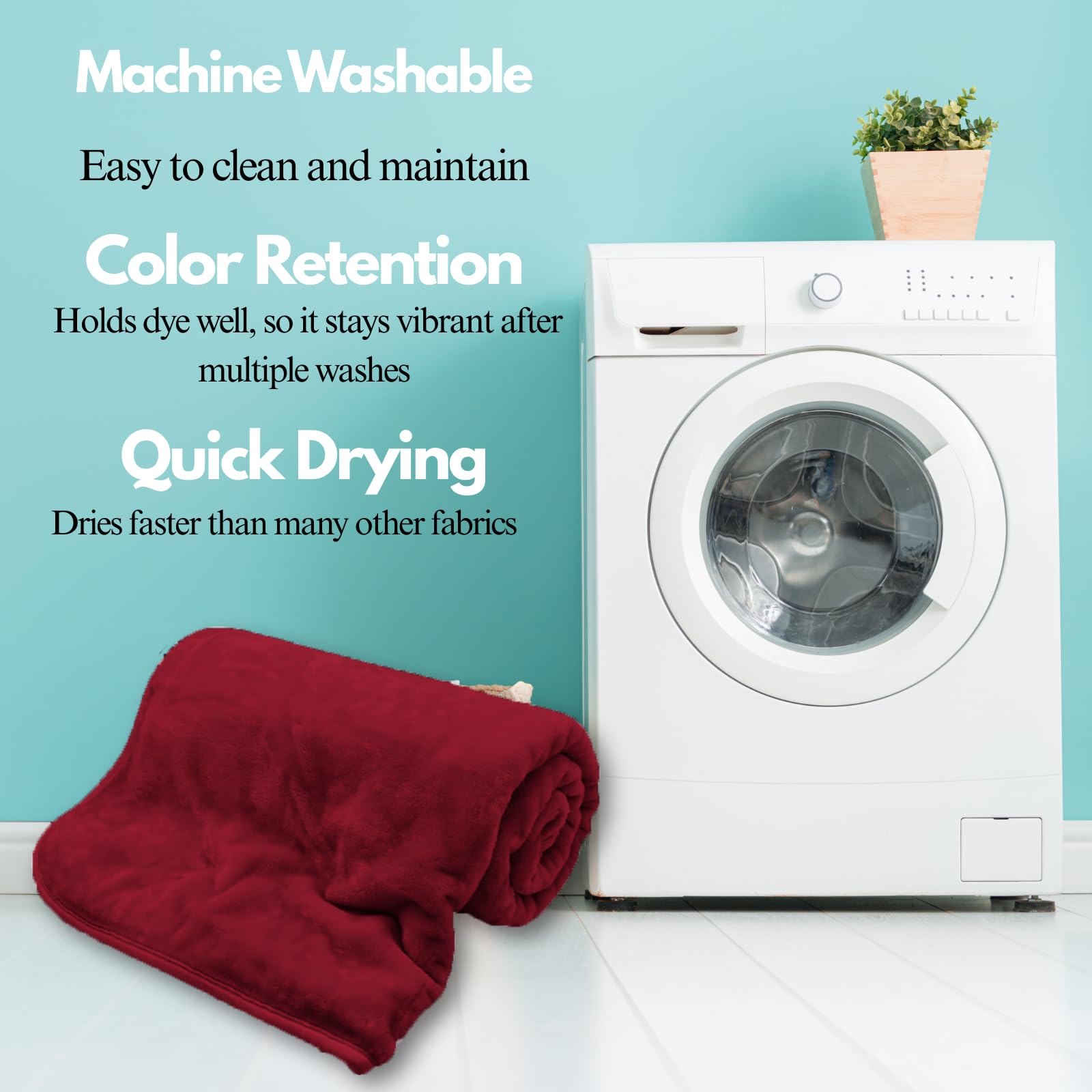 NFK TEXTILE Cozy Fleece Blankets & Luxurious Faux Fur Throws - Soft, Warm & Breathable Throws for Ultimate Comfort on Sofas & Bed