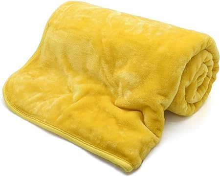 NFK Faux Fur Fleece Throw Blanket