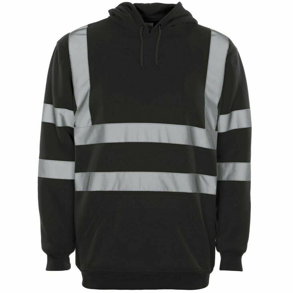 NFK TEXTILE Hi Viz Pullover Hoodie Workwear Tops Pullover Single and Double Tone High Visibility Security Hoody